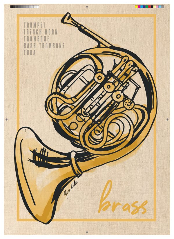 A1 Poster - Brass Trumpet