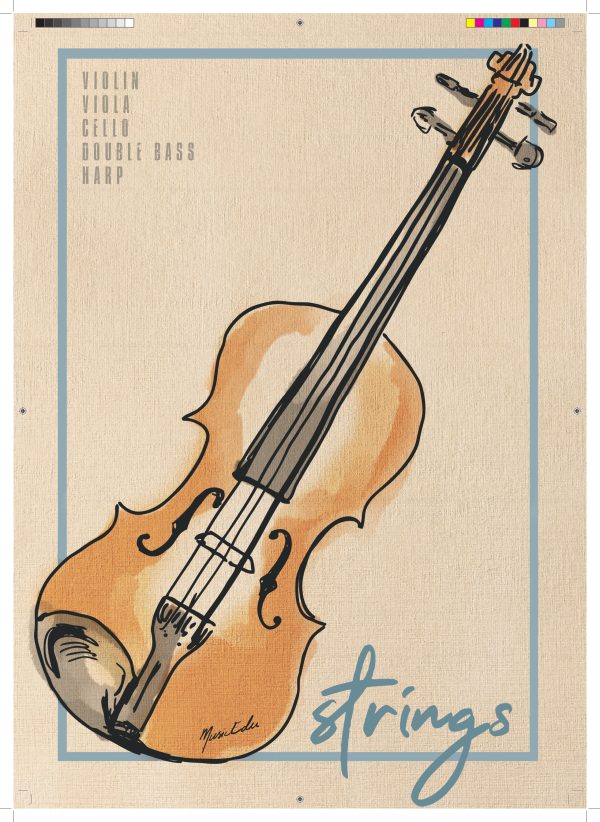 A1 Poster - Violin String